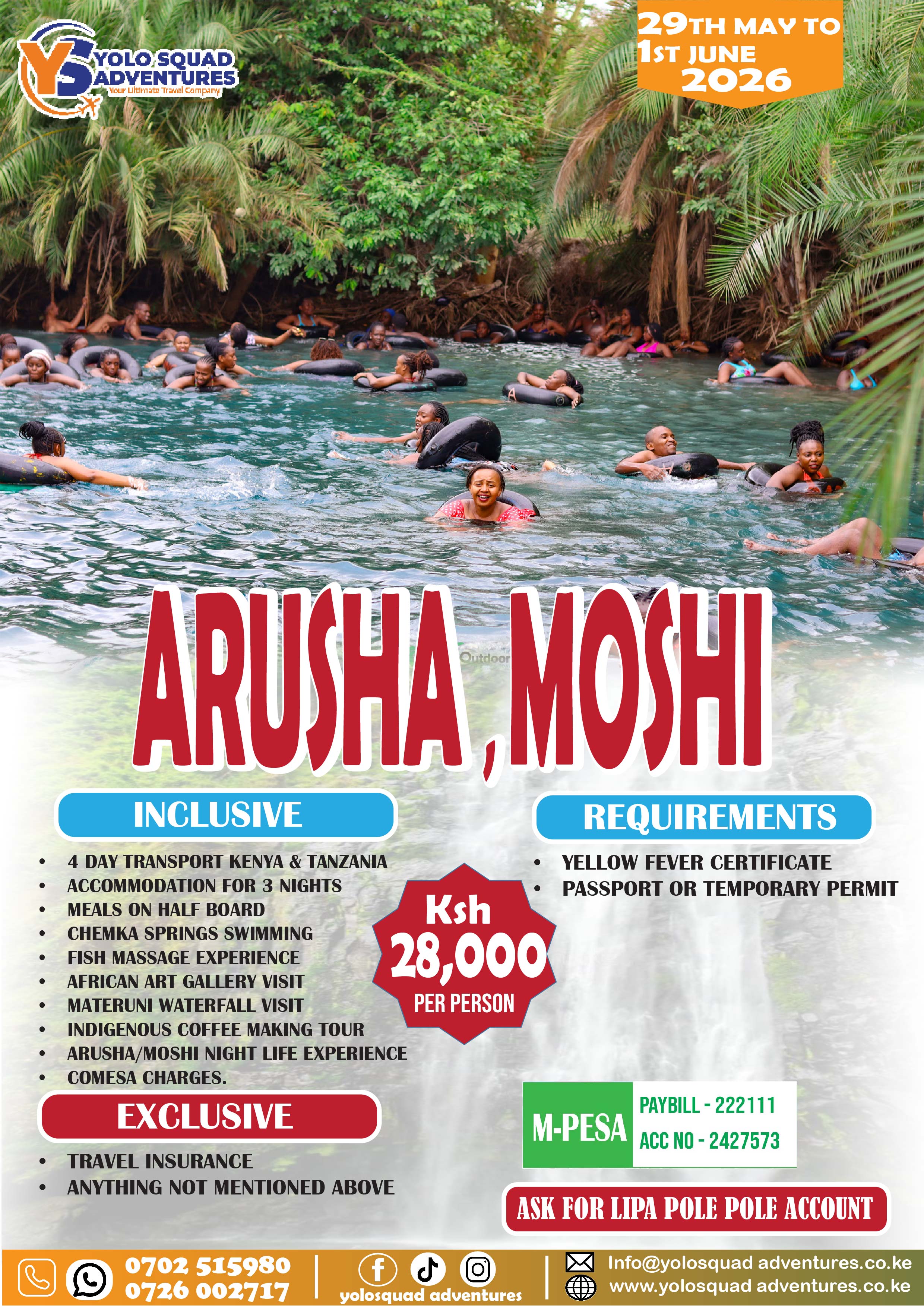 ARUSHA/MOSHI